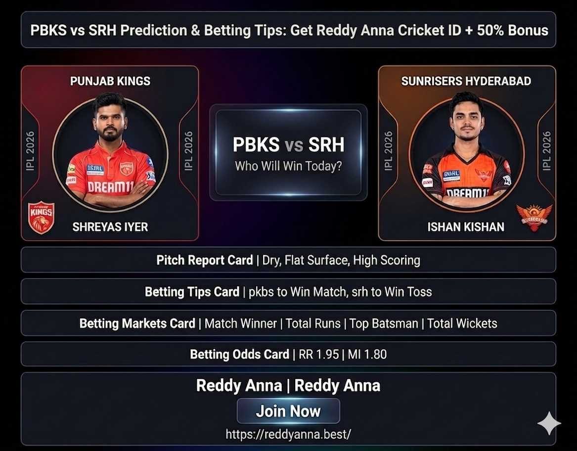 PBKS vs SRH Prediction