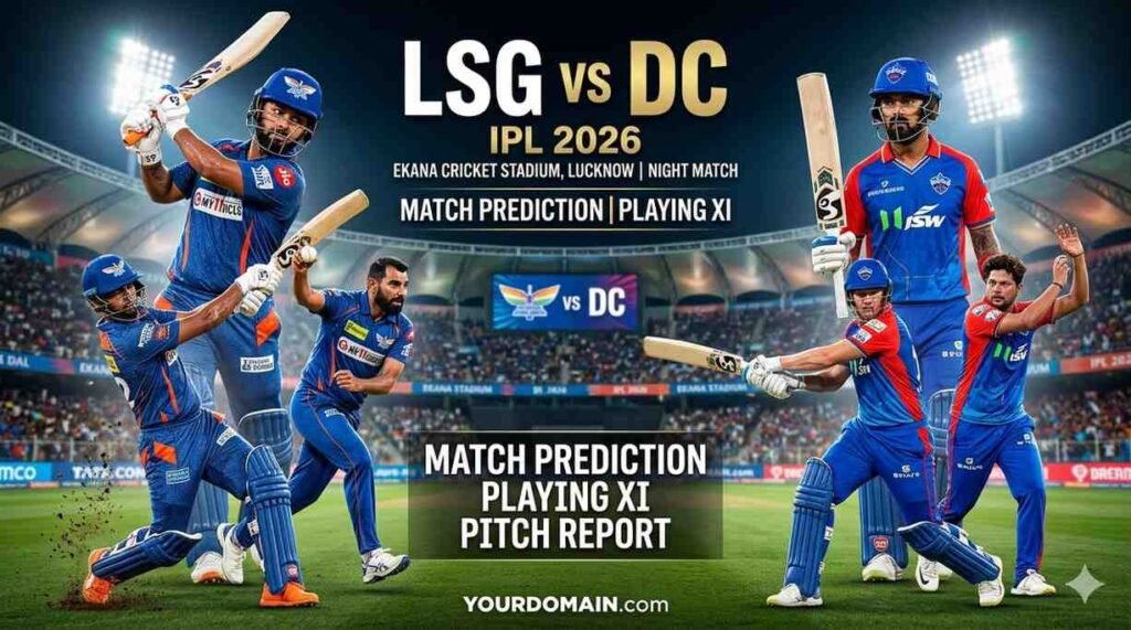 LSG vs DC IPL 2026